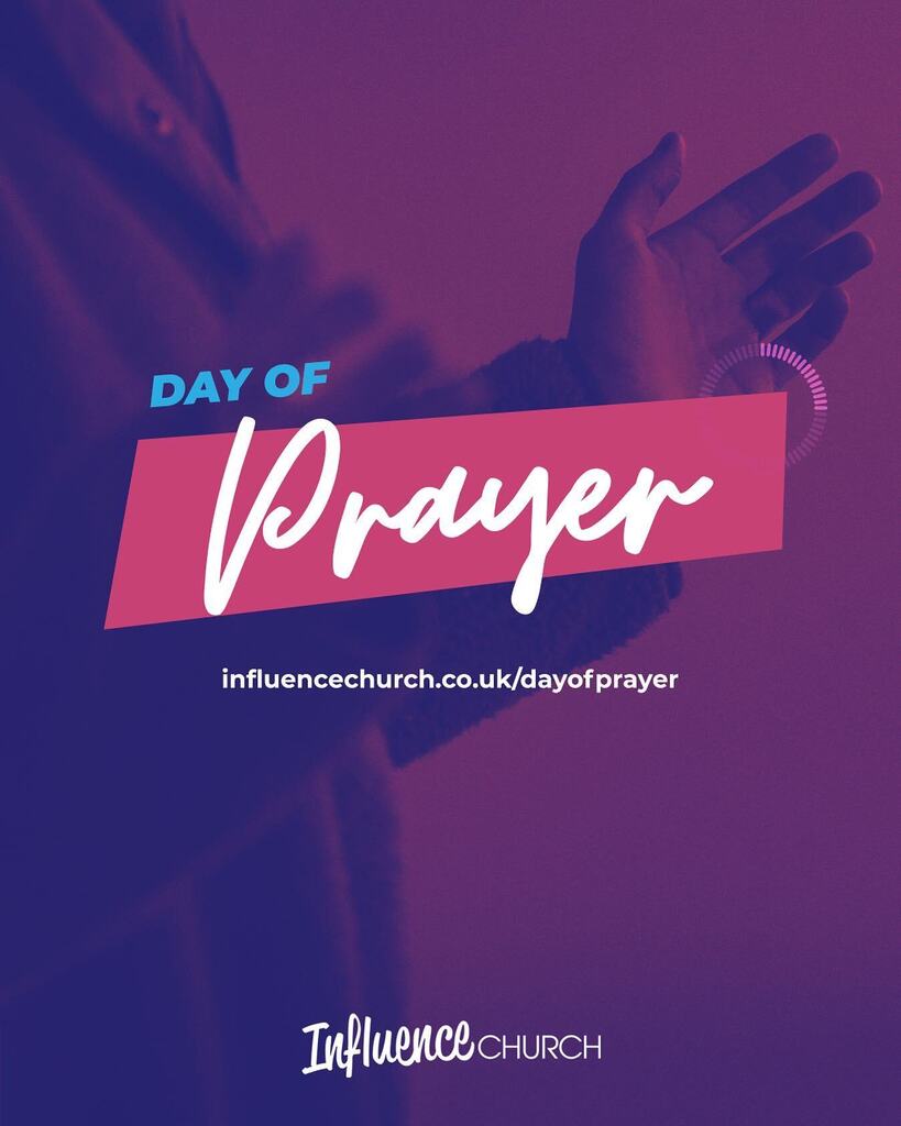 DAY OF PRAYER…

Prayer is Powerful 
Prayer is Effective 
Prayer is Essential for every believer. 

Prayer is a way to grow in God and grow in faith! 

Join us TODAY for our monthly Day of Prayer. It’s an opportunity to gather with others online, for … instagr.am/p/Cru_tRhsEvV/
