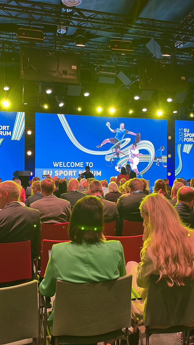 Attending #eusportforum in Stockholm for my role as ambassador of the European Week of Sport✌🏻
<a href="/EuSport/">EUSport</a> <a href="/EU_Commission/">European Commission</a> <a href="/EuropeanYouthEU/">European Youth ❤️🇪🇺</a>
