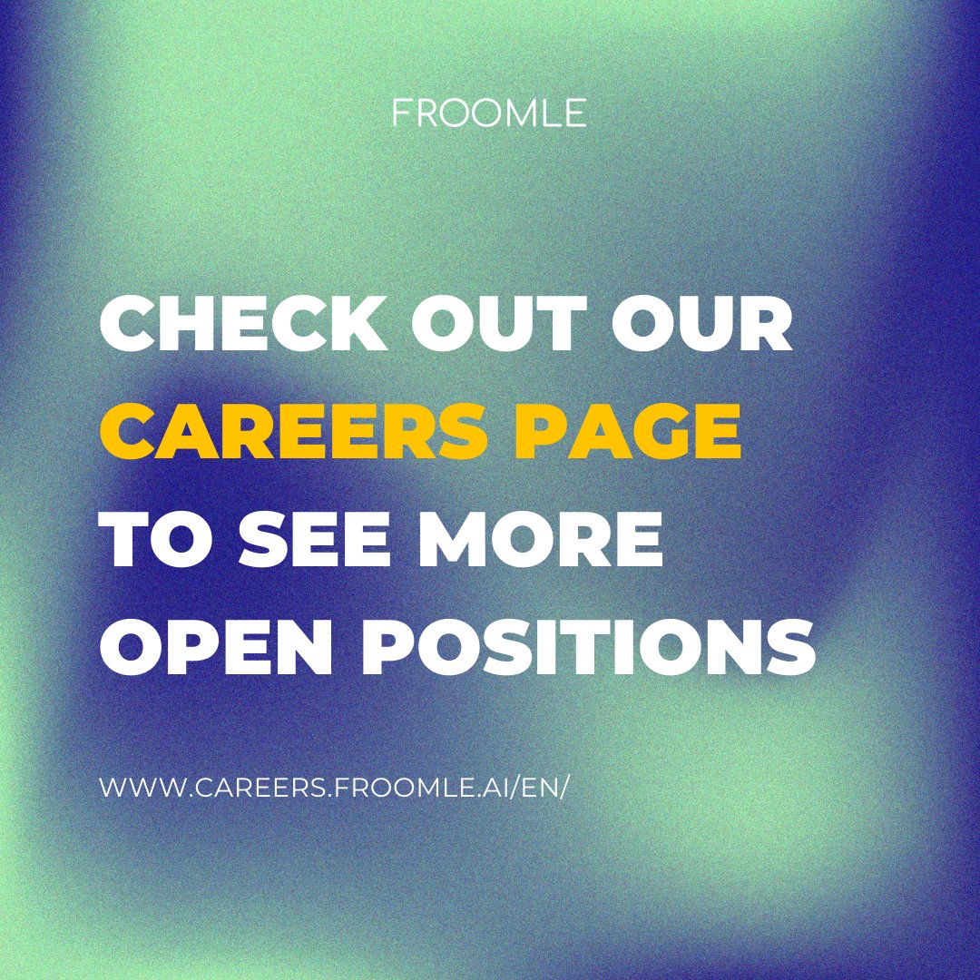With great growth comes great opportunities! 

We are looking for new team members for our sales and engineering teams. Intrigued? 👀 Take a scroll to find your next career move!

bit.ly/3VeaJrO 

#careers #datascientist #seniordeveloper #juniorengineer