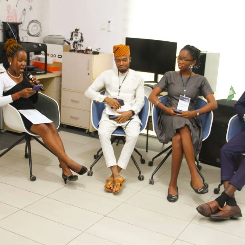 ruhamah_ifere's tweet image. I moderated The Global Digital Development Forum NIGERIA Watchparty 2023 organised by @TechChange  which held in Lagos. I got incredible insights from the panel sessions and the Hackathon. Indeed, Technology is an Enabler.
#GDDF2023 
#GDDFNigeria 
#USAID 
#Chemonics 
#Deloitte