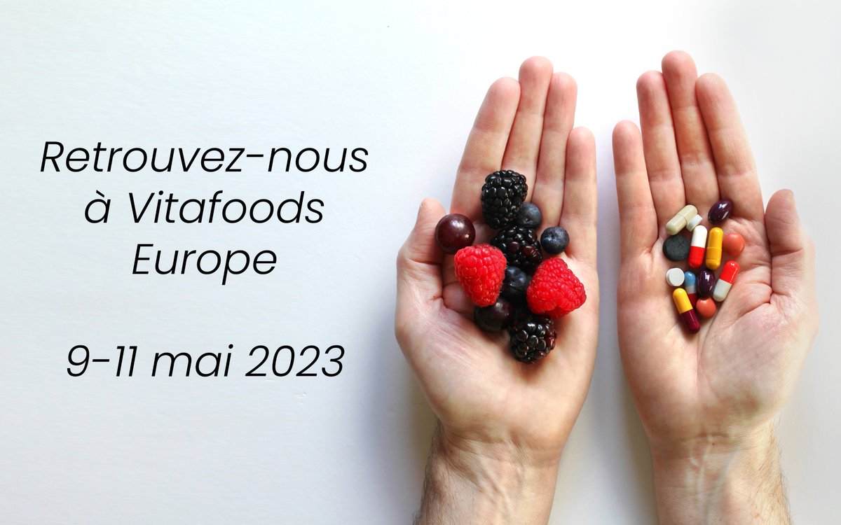 📆 Du 9 au 11 mai nous serons à <a href="/Vitafoods_/">Vitafoods</a> Europe !

Retrouvez Giuseppe Lamanna et 👩‍🔬Flavie Sicard de la plateforme 💊CRIBIOM du <a href="/reseau_c2vn/">C2VN</a> .
Ils écouteront vos besoins et verront avec vous comment accompagner vos projets R&amp;D grâce à nos expertises ! 👉 bit.ly/ICS-Vitafoods