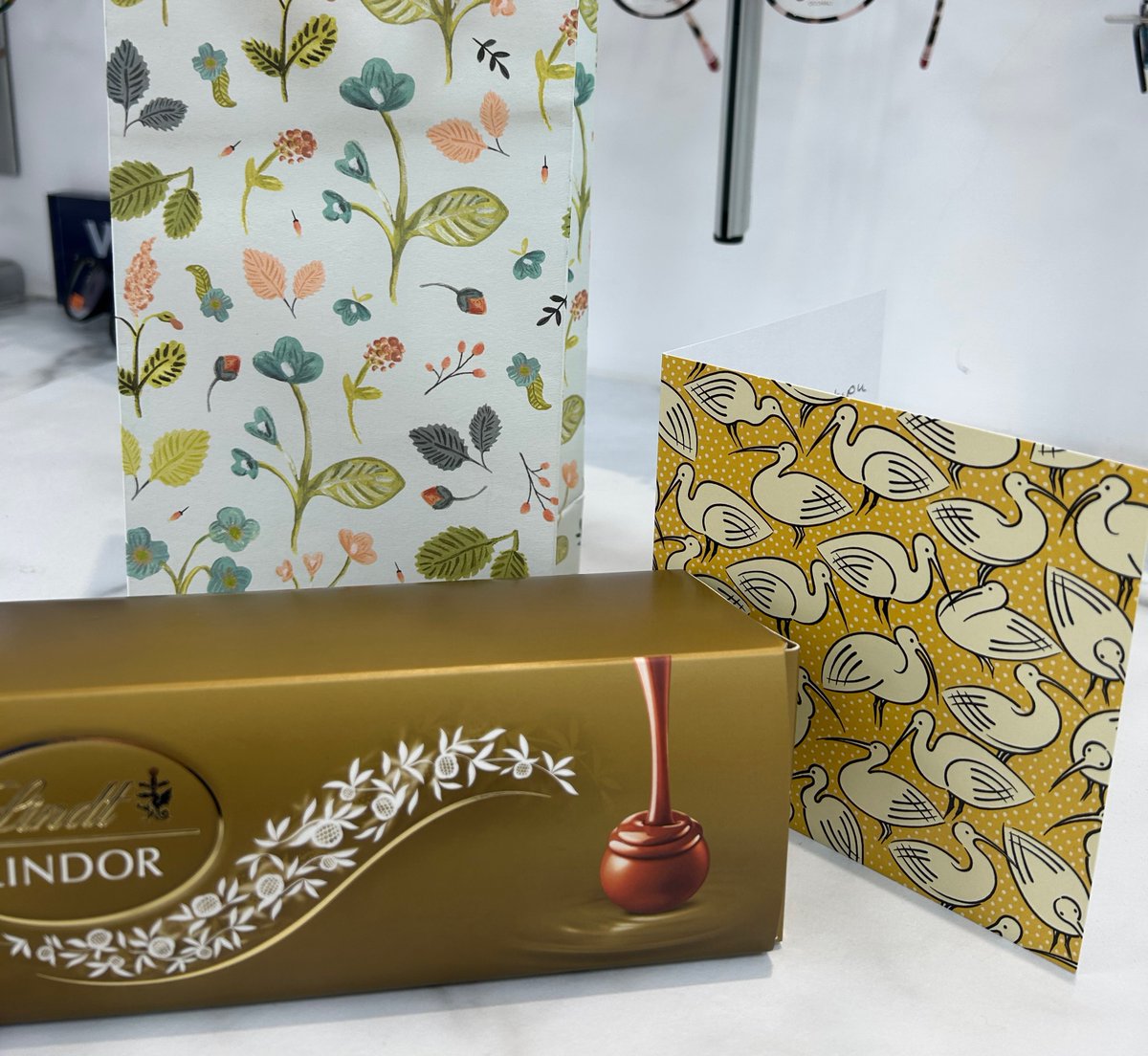 Thank you very much to patients’ sister for bringing these to our practice this morning - very much appreciated #sheffield #sheffieldopticians #chocolate #millhouses