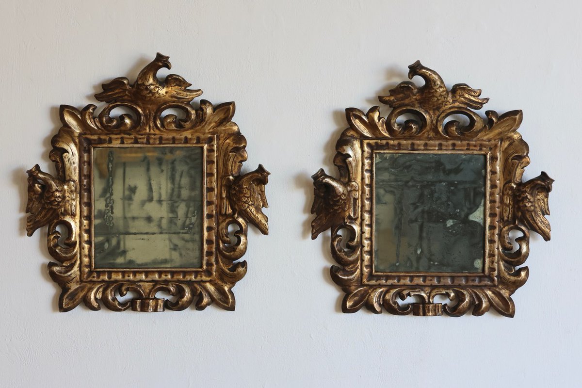 Set of Six 18th Century Small Italian Giltwood Mirrors

bit.ly/44hTJoO

#giltwoodmirrors #italianmirrors #antiquemirrors #decorativeantiques #homedecor