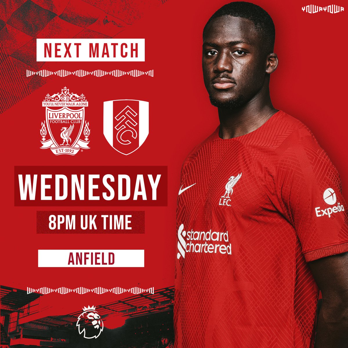 LFC's tweet photo. Back in action against Fulham tomorrow 👊🔴 #LIVFUL https://t.co/qQ1B4z10wC
