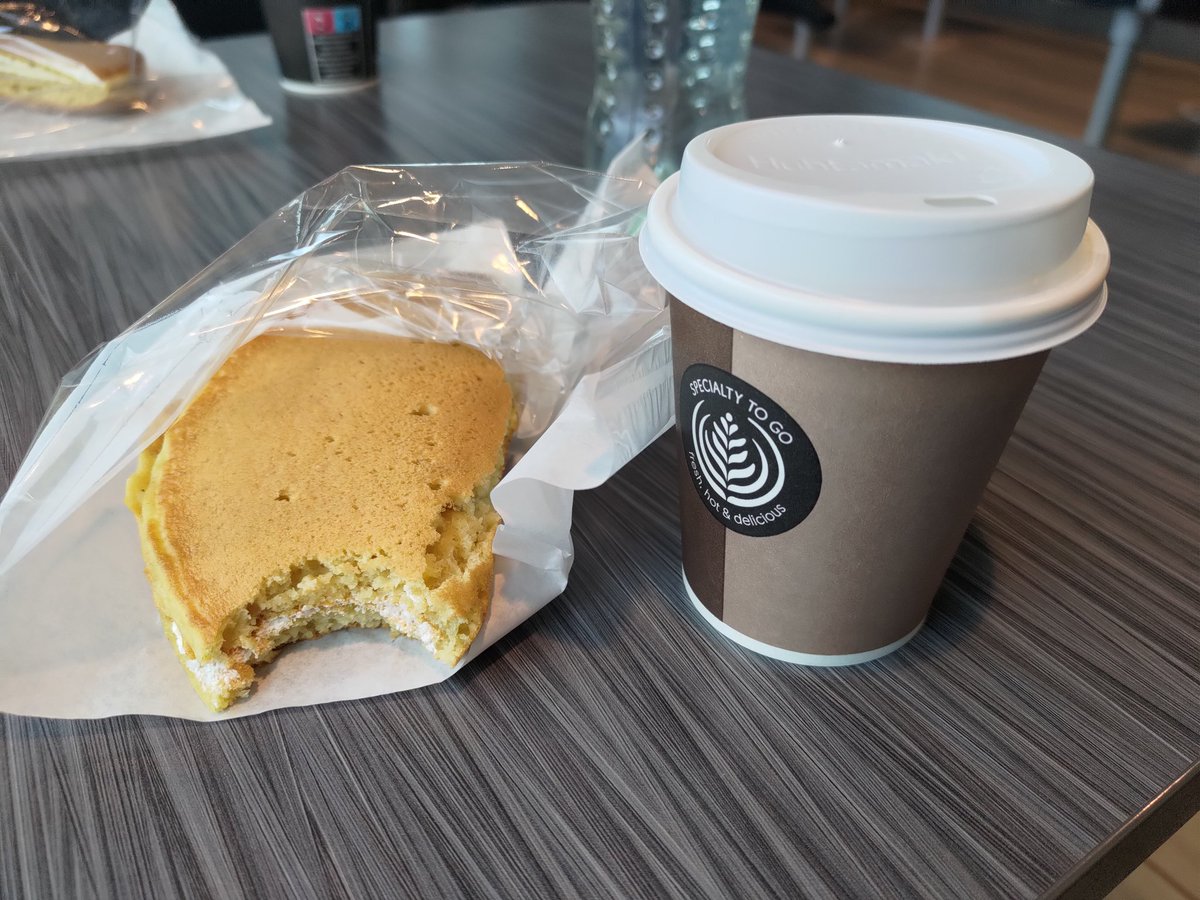 Enjoying a traditional Norwegian ferry meal on the way to Fosen to install insect traps.