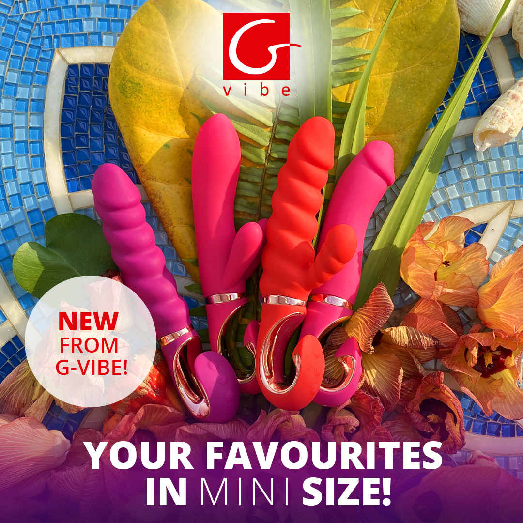 RimbaBV's tweet photo. Gvibe is proud to announce their latest Mini collection! 🤩

The original best sellers have been updated and transformed into a mini version, perfect for on-the-go pleasure and discreet play.

More information about this new collection? https://t.co/cyDCftpvSb https://t.co/o9ukj7Hk4i