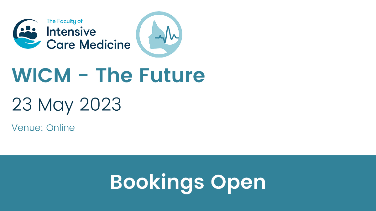 Women in Intensive Care Medicine (@womenicm) on Twitter photo Join WICM Chair Dr Liz Thomas talking about WICM with fellow committee member Dr Aoife Quinn in a free webinar.
You can submit any questions/ideas etc for WICM, in advance to wicm@ficm.ac.uk, <a href="/WomenICM/">Women in Intensive Care Medicine</a>
or via the chat function at the event.
Book here: bit.ly/WICMTheFutureW… Join WICM Chair Dr Liz Thomas talking about WICM with fellow committee member Dr Aoife Quinn in a free webinar.
You can submit any questions/ideas etc for WICM, in advance to wicm@ficm.ac.uk, <a href="/WomenICM/">Women in Intensive Care Medicine</a>
or via the chat function at the event.
Book here: bit.ly/WICMTheFutureW…