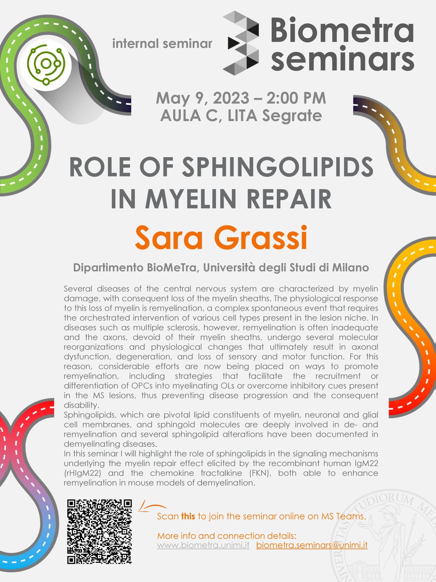 Curious about what our group has been doing in the past few years? Want a preview of the data I'll present at #ISNESN2023?

Join us on May 9 at 2pm CEST for a Biometra department seminar to find out!

To join online click here bit.ly/BioMeTra_Semin… or scan the QR code below.