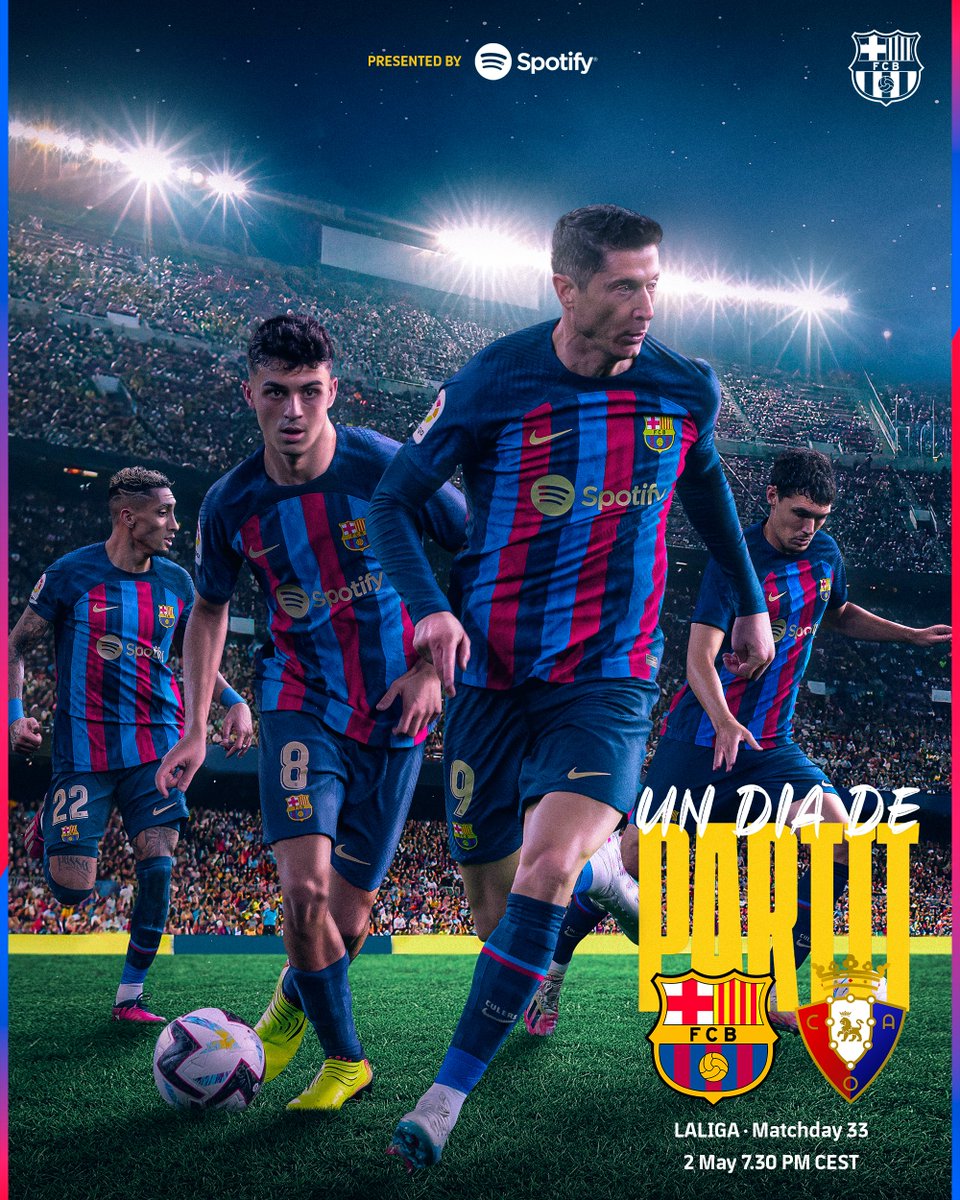 🔥 MATCHDAY! 🔥
#BarçaOsasuna
