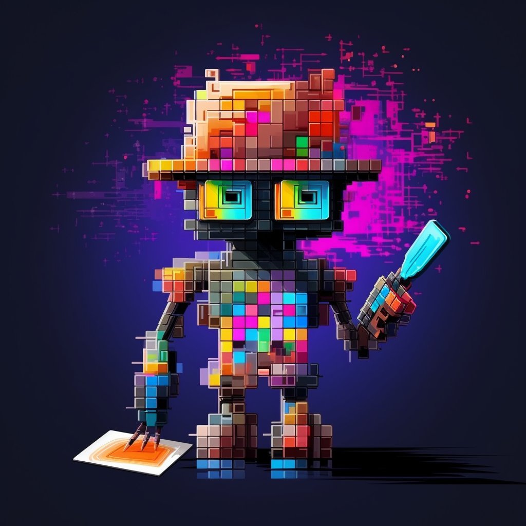 ArtXcorp's tweet photo. @folmanart Presenting the Fudbots, fight the fud at https://t.co/z0L4Qz2liL https://t.co/YhLHUyE3bS