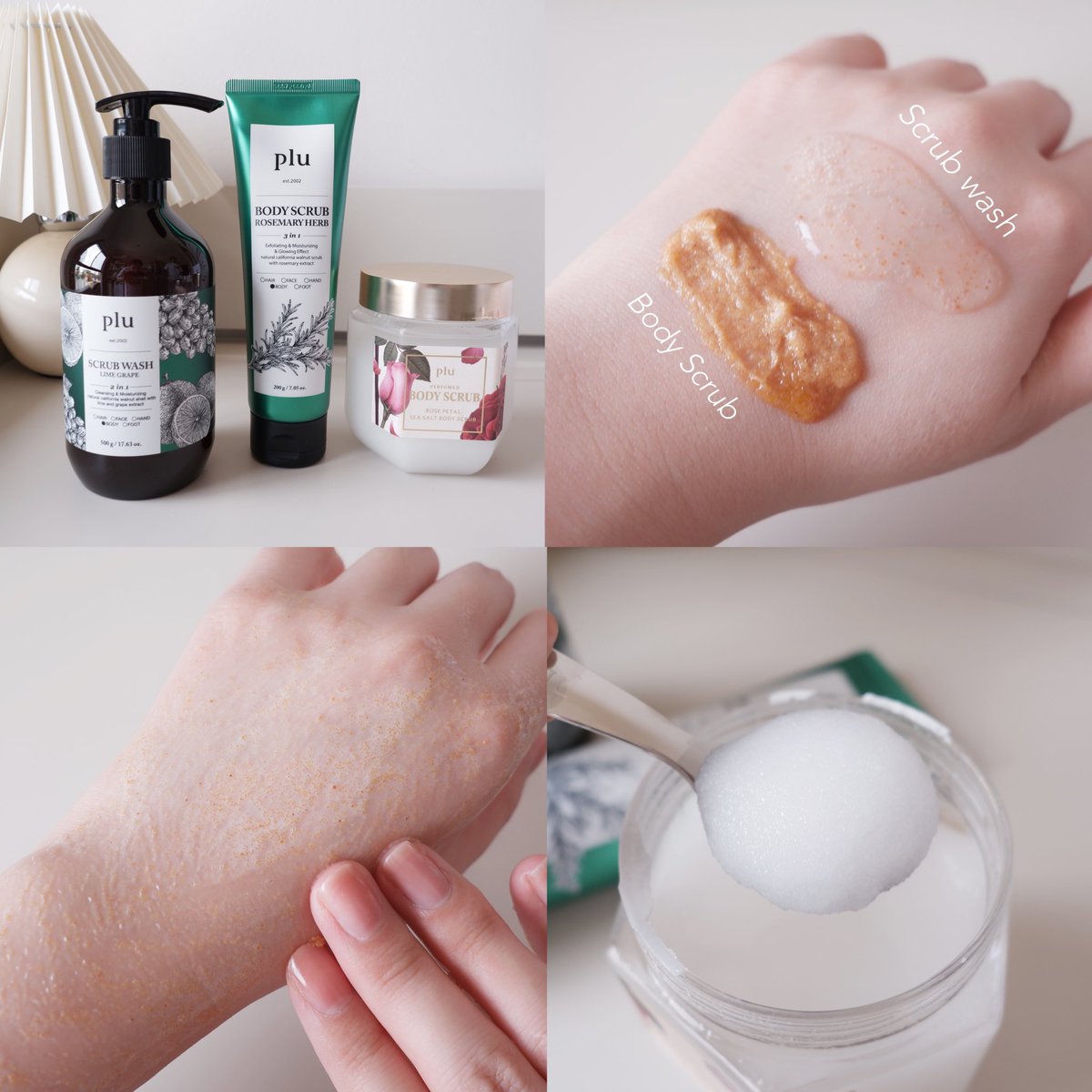 Viviennewonder's tweet image. คือไม่คิดว่าสครับเกรดดีขนาดนี้จะราคาย่อมเยาว์อะ ตำนานสครับบทใหม่เริ่มขึ้นแล้วจ้า Plu เข้าไทยแล้ว เป็นแบรนด์ที่ทำสครับเลย เน้นสครับ กูรูสครับ วี่ได้ลอง 3 ตัว มีตัว Scrub wash ใช้แทนเจลอาบน้ำได้เลยนะ ฟองนุ่มมากกกก เนื้อสครับละเอียดมากกก ไม่บาดผิวเลย 

เป็นสครับที่ใช้ได้ทุกวันอะ…