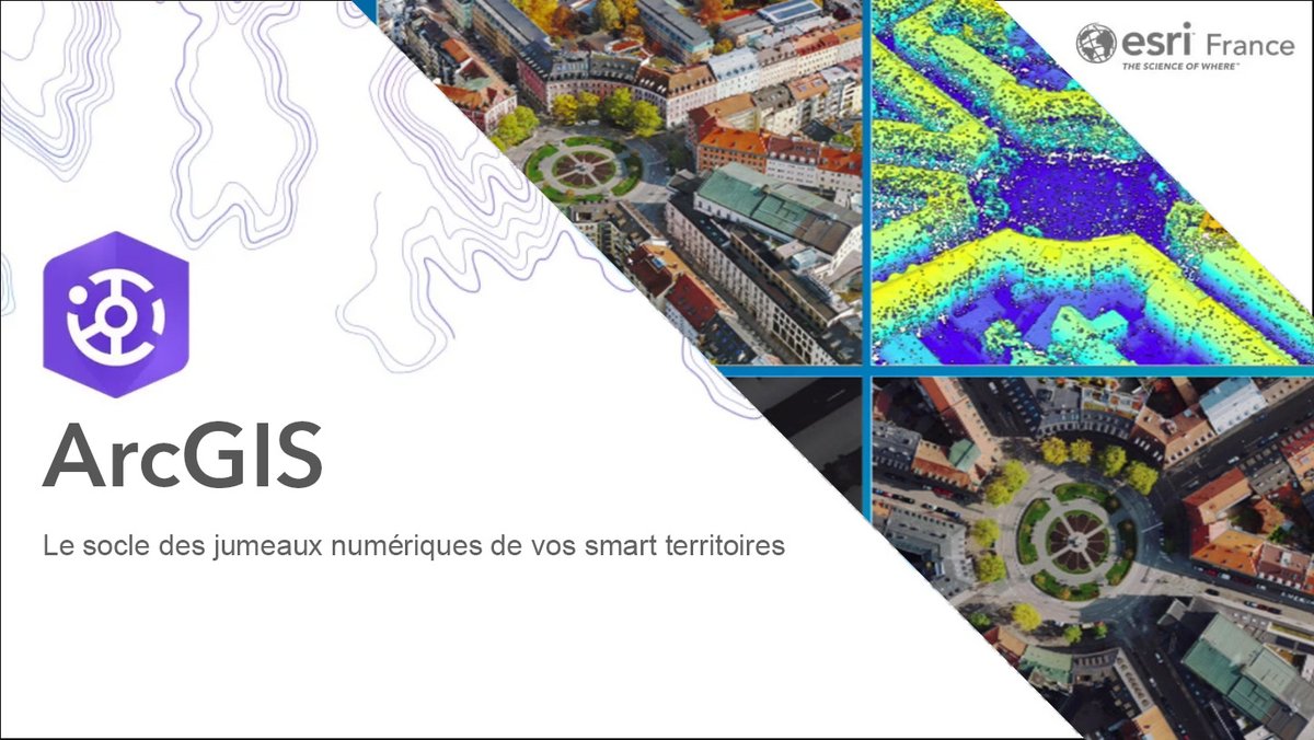⏯️ ArcGIS, le socle des jumeaux numériques de vos Smart territoires
Replay de l’intervention de @djonglez au <a href="/bim_world/">BIM WORLD</a>
👉 youtu.be/DiRhgSmbB5U
#EsriFrance #SIG #ArcGIS #Géo #Cartographie #Cartes #geomarketing #BIMWorldParis #JumeauNumérique #DigitalTwin #BIM