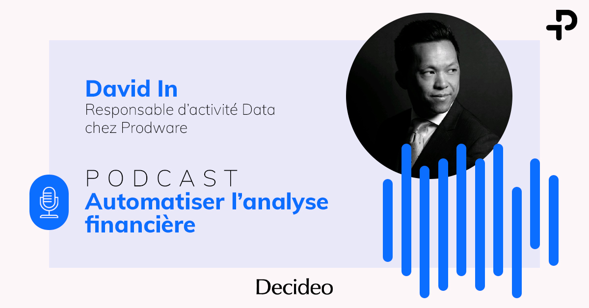 ProdwareGroup's tweet image. David In, responsable d’activité Data chez Prodware, était au micro de Philippe Nieuwbourg pour mettre l’accent sur la valeur ajoutée de l’automatisation de l’analyse financière.

#Podcast à écouter sur Decideo ➡ okt.to/VLCYm5
