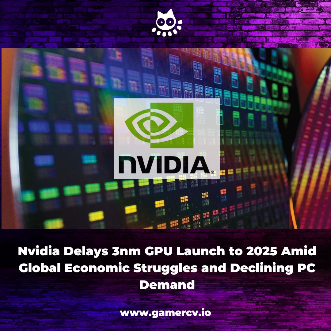Nvidia announced that it is delaying the launch of the 3nm GPU until 2025 due to worldwide economic difficulties and declining PC demand. Especially for high performance and artificial intelligence applications, 3nm GPUs were eagerly awaited.
#Nvidia #3nmGPU #gamingnews #tech #PC