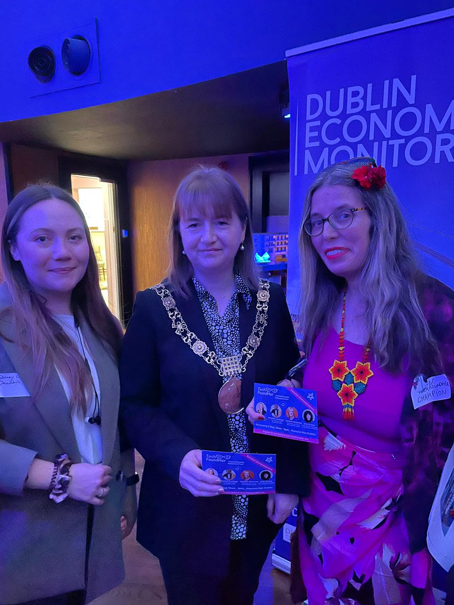 greendubliner's tweet image. Started #techfounder @TechFoundHer @LordMayorDublin @ScanlonPatricia