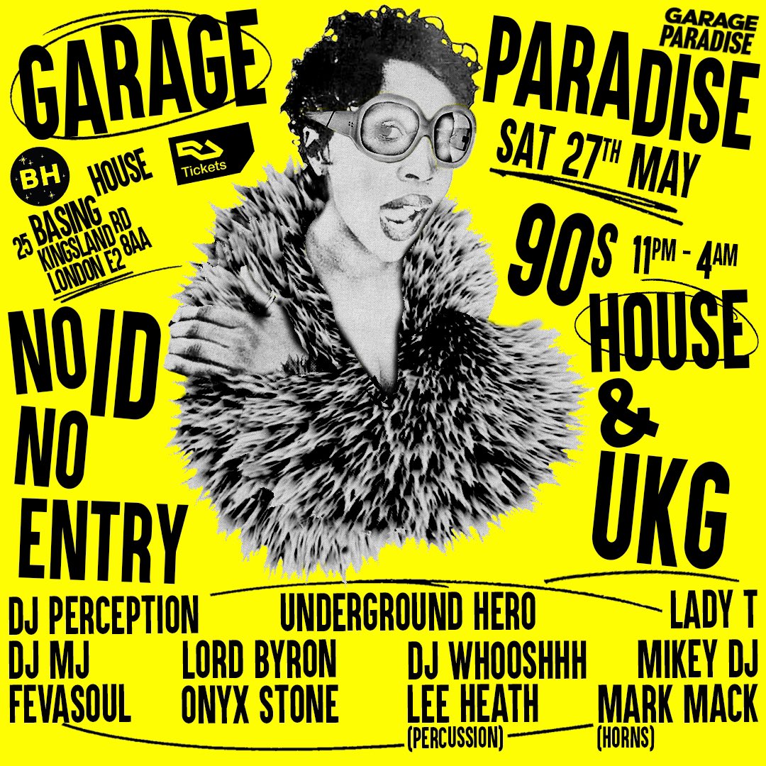 Garage Paradise Events (@garage_events) on Twitter photo Less than 4 weeks to go !!! <a href="/Basing_House/">Basing House</a>
Final phase tickets on sale
ra.co/events/1654757
#garagehouse #ukgarage #classichouse #housemusic
<a href="/garage_events/">Garage Paradise Events</a>
<a href="/urbandubz/">URBAN DUBZ</a>
<a href="/jeremysylvester/">Jeremy Sylvester</a>
<a href="/L0rdamercy/">Lord Byron</a>
<a href="/FEVASOUL/">FEVASOUL - CR2</a>
<a href="/iam_djmj/">DJ MJ</a>
<a href="/1mikeydj/">Mikey DJ</a>
<a href="/McNutcracka/">Mc Nutcracka Gritty Committee Nutcracka Tv</a> Less than 4 weeks to go !!! <a href="/Basing_House/">Basing House</a>
Final phase tickets on sale
ra.co/events/1654757
#garagehouse #ukgarage #classichouse #housemusic
<a href="/garage_events/">Garage Paradise Events</a>
<a href="/urbandubz/">URBAN DUBZ</a>
<a href="/jeremysylvester/">Jeremy Sylvester</a>
<a href="/L0rdamercy/">Lord Byron</a>
<a href="/FEVASOUL/">FEVASOUL - CR2</a>
<a href="/iam_djmj/">DJ MJ</a>
<a href="/1mikeydj/">Mikey DJ</a>
<a href="/McNutcracka/">Mc Nutcracka Gritty Committee Nutcracka Tv</a>