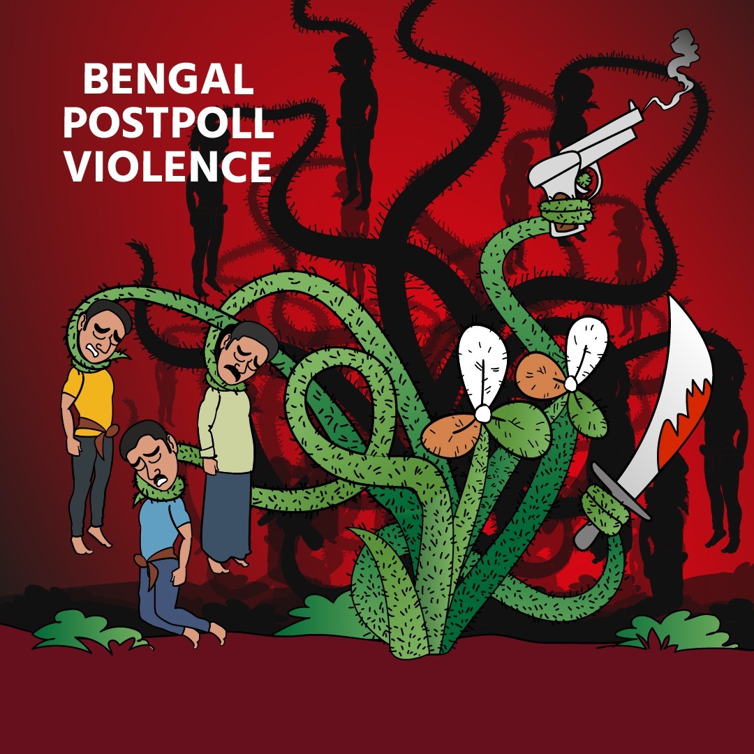 JyotirmayBJP's tweet photo. Never Forget, Never Forgive! #2YearsOfBengalKillings https://t.co/zQ5CX7YDLa