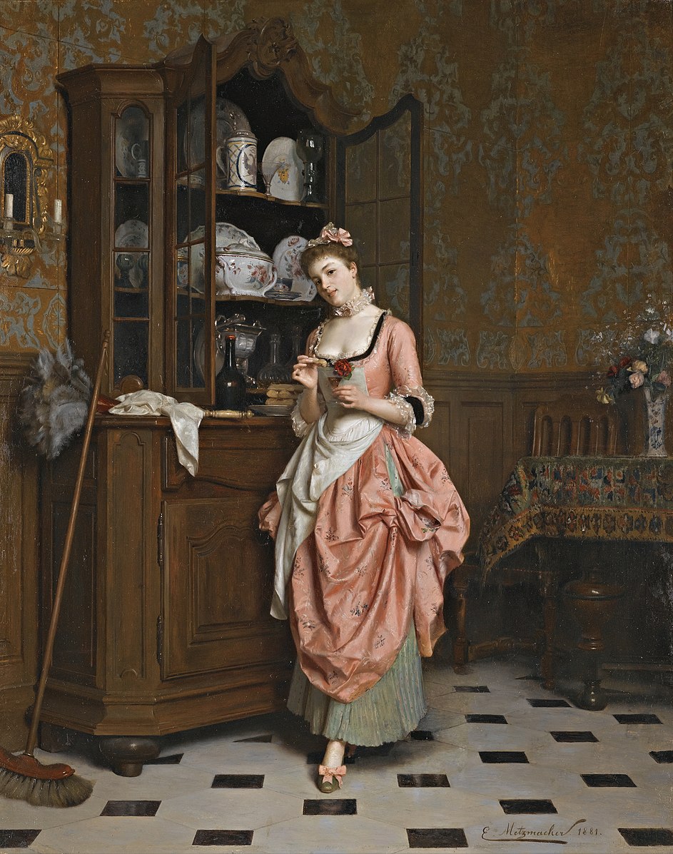 'The Aperitif '
(1881)
By ~ Émile Pierre Metzmacher