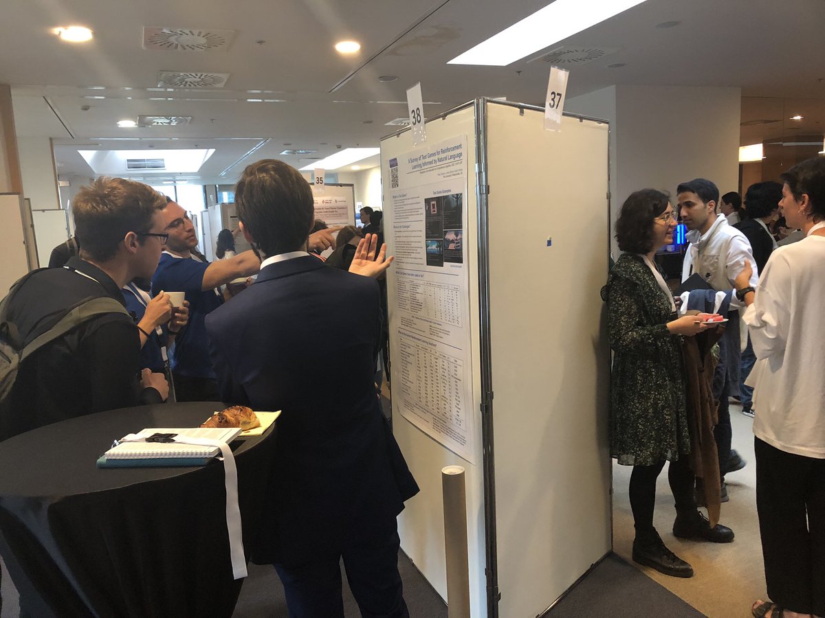 IAugenstein's tweet image. First #eacl2023 poster session in progress. Make sure to check the info screens if you’re looking for a specific poster.
#NLProc