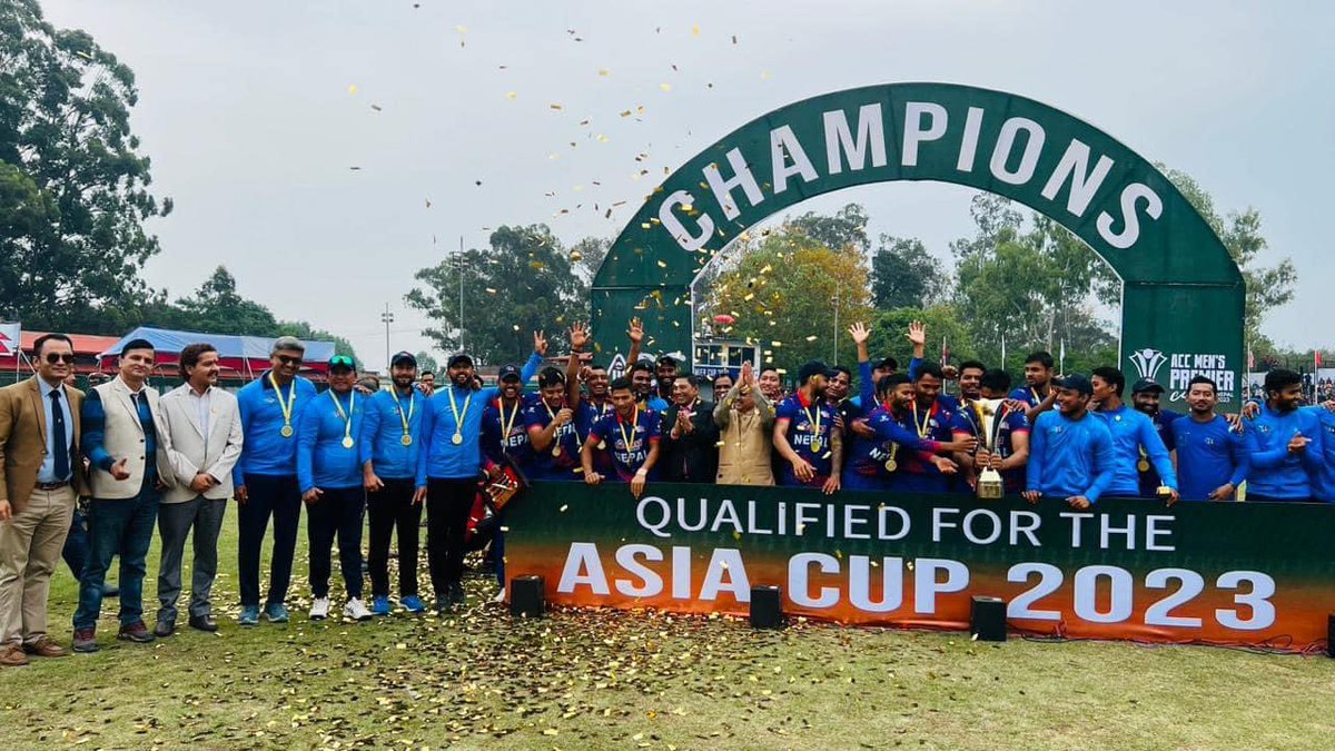 Congratulations Team Nepal and Best wishes for the Asia Cup !
