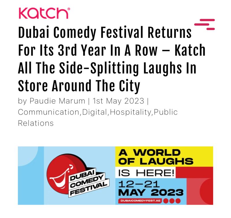 Who doesn't love a good laugh? With the return of the Dubai Comedy Festival there will be plenty of laughs to go around as the city gets immersed in utter hilarity from May 12th to 21st. Check out all the side-splitting acts in store at this edition:     lnkd.in/dYj3HGsE