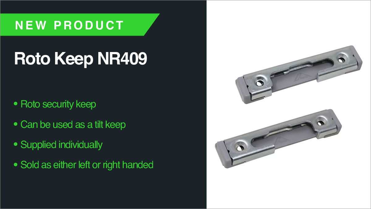 DGSupplyline's tweet image. Did you enjoy the long weekend? Just added a #NewProduct Roto NR409 security keep. Can be used as a tilt keep. Left &amp;amp; right options.

Find out more
dgsupplyline.co.uk/product/roto-s…

#newproductdrop #windowhardware