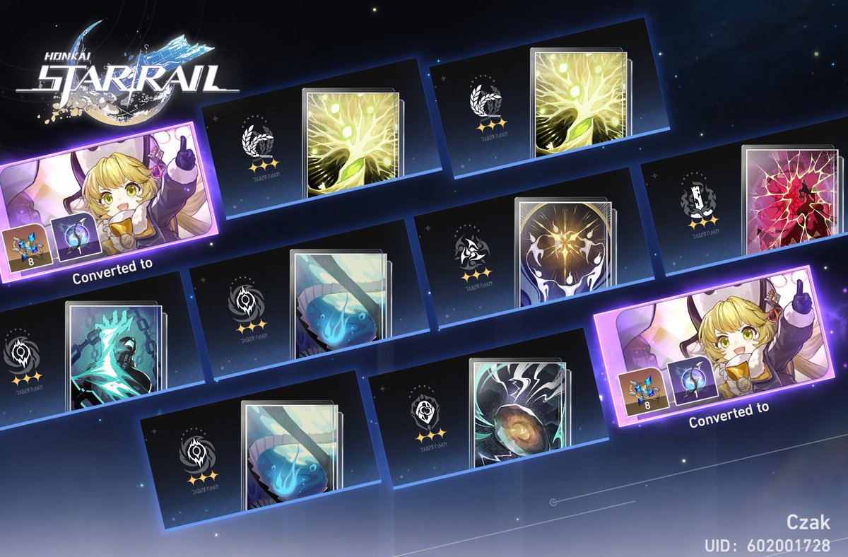 Cthonias's tweet photo. LOL. Just got #Hook 2 times in a row in #HonkaiStarRail https://t.co/fAn0JaIp4c
