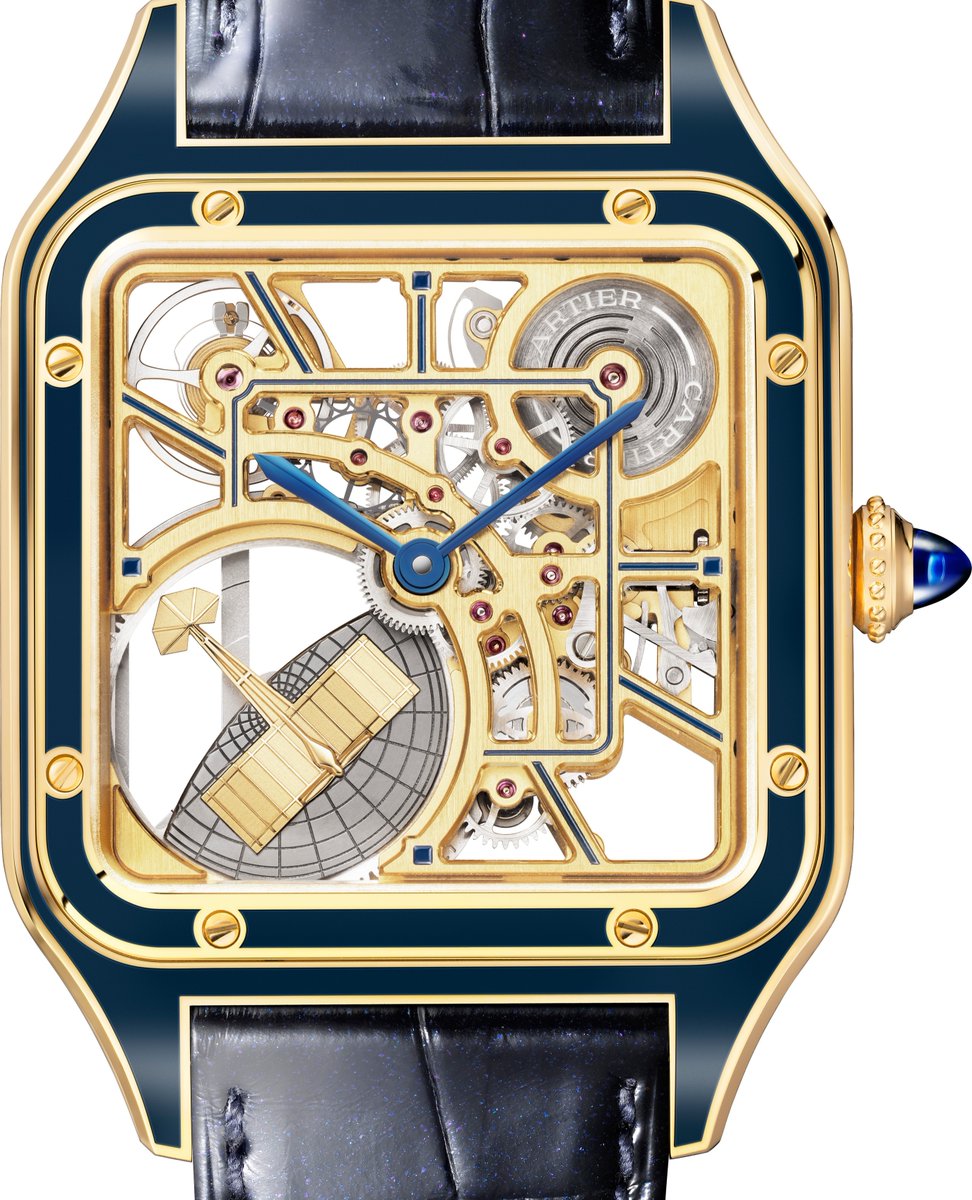 CARTIER / Santos-Dumont

The Santos-Dumont skeleton watch takes sophistication one step further with its limited edition.

#CartierWatchmaking #WatchesandWonders2023 #SantosdeCartier