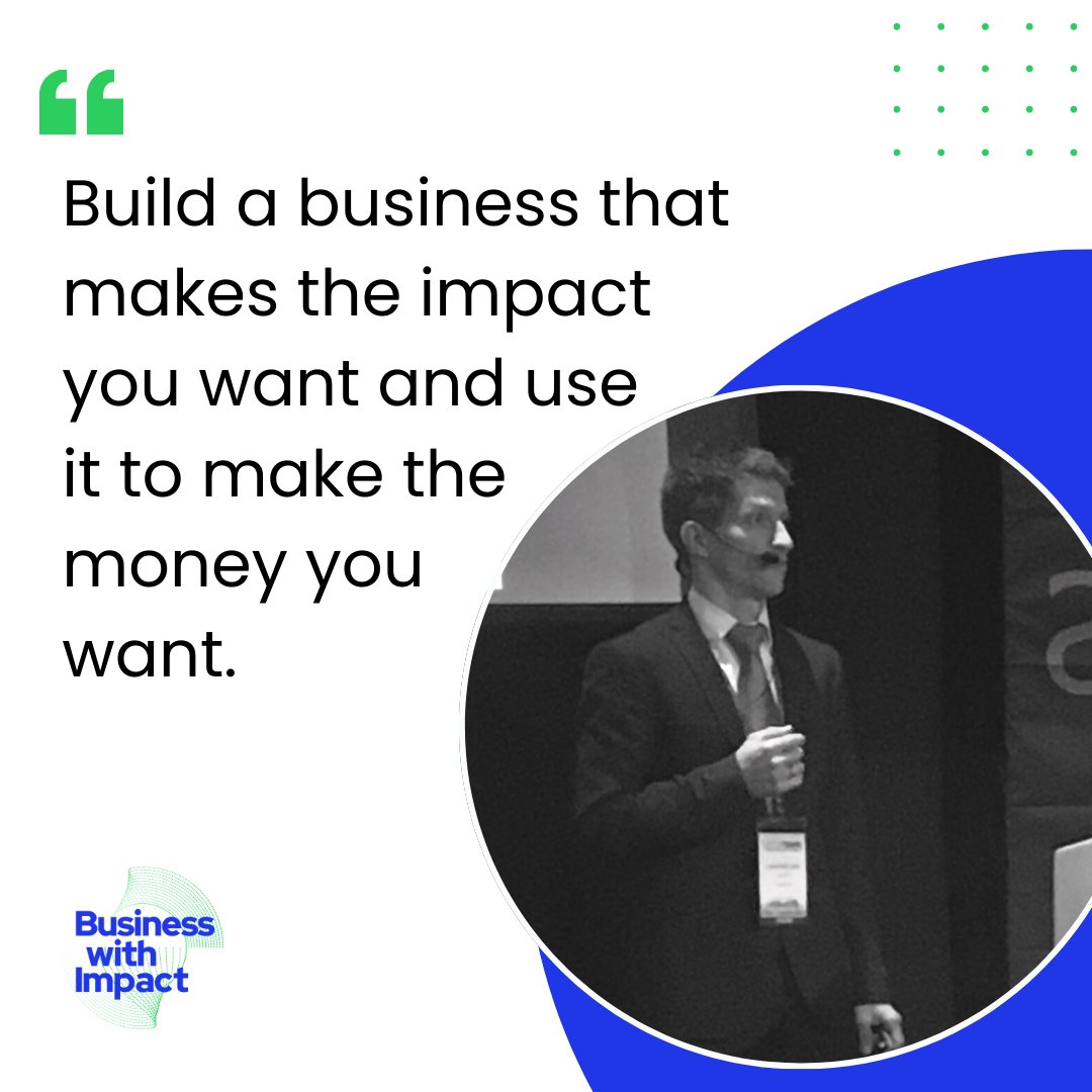jsteinhausen's tweet photo. Build a business that makes the impact you want and use it to make the money you want.

#business #circulareconomy #leadership #sustainablemanufacturing #jsview #Revenue https://t.co/tn51nYElxe