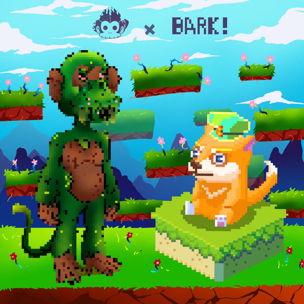 gm ☀️

We are very excited to announce our latest collab with <a href="/BarkingTale/">Barking Tale</a> a truly creative pixel art project!

Follow us to move on to the next stage of this journey together 🔥💯