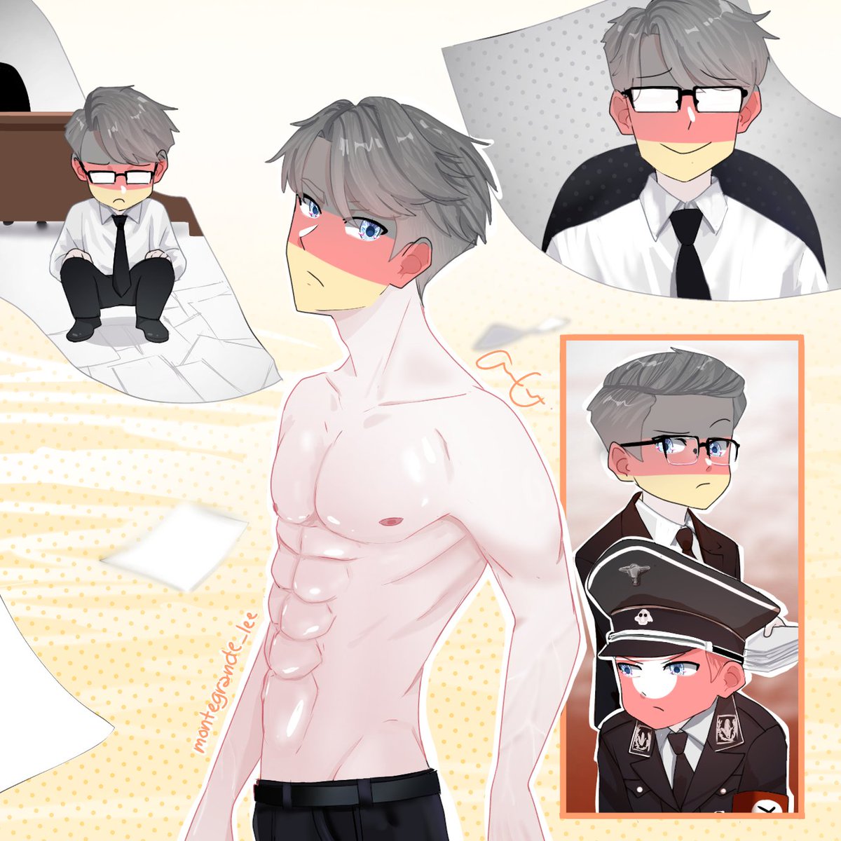 MaryMons4's tweet photo. Gege

#CountryHumans 
#CountryhumansGermany https://t.co/Oqb9wllE8y
