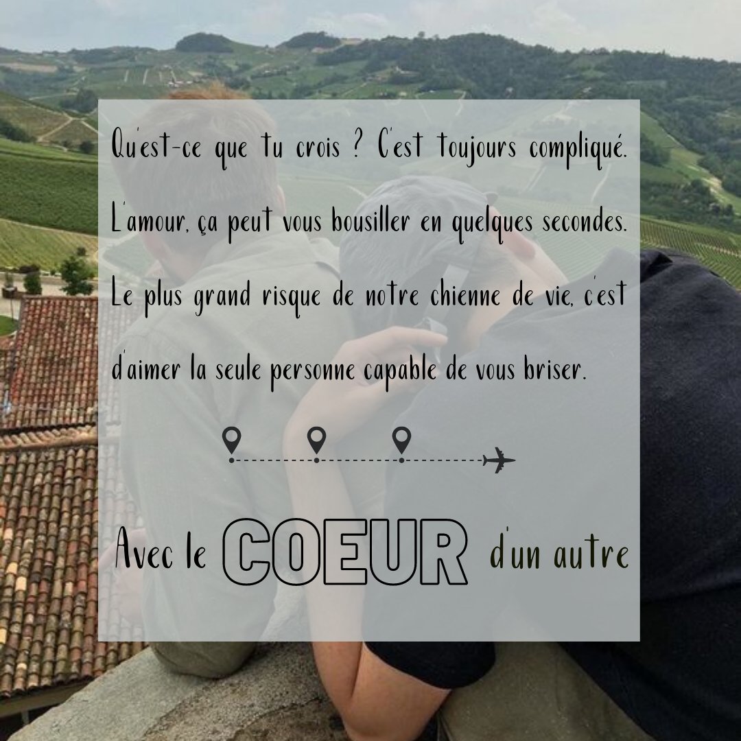 LilyHaime's tweet photo. ✨ 𝓐𝓿𝓮𝓬 𝓵𝓮 𝓬𝓸𝓮𝓾𝓻 𝓭'𝓾𝓷 𝓪𝓾𝓽𝓻𝓮 ✨

Un nouveau petit extrait, d'une histoire qui s'annonce plus longue que je l'avais prévu.

Je ne suis plus sûre que tout rentrera dans un seul tome... 😂😂😂

Bonne journée à tous ! https://t.co/wOTRBsncrL