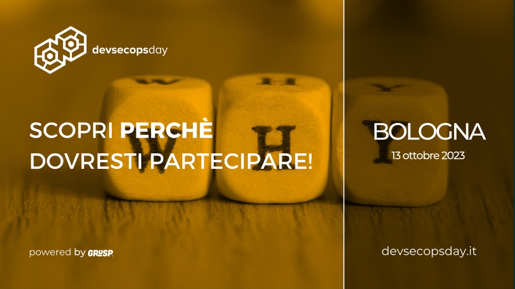 devsecopsdayit's tweet image. Perchè dovresti partecipare a devsecopsday?

Abbiamo creato una risorsa per rispondere a questa domanda: grusp.org/conferenze_/pe…

Prendi il tuo biglietto 🎫 devsecopsday.it 

Ti aspettiamo a📍 Bologna il 📅 13.10.23 
#devsecopsday23 #DevSecOps #DevOps #Cybersecurity