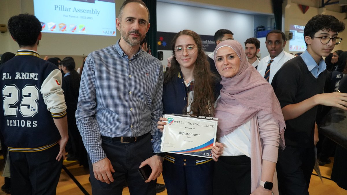AISsharjah's tweet photo. Last week we held Secondary School Pilar Awards to celebrate the achievements of our students. 

Congratulations to all students who received an award!✨

#AISJrSecondary #AISSrSecondary #AISReachForTheStars #AISJourneyToSuccess https://t.co/YBfMsk21yc