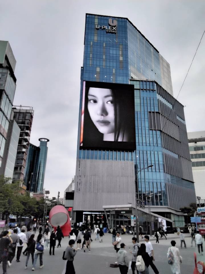 garamfanbase's tweet photo. Garam’s U-PLEX billboard! https://t.co/m4NWZY1cvj