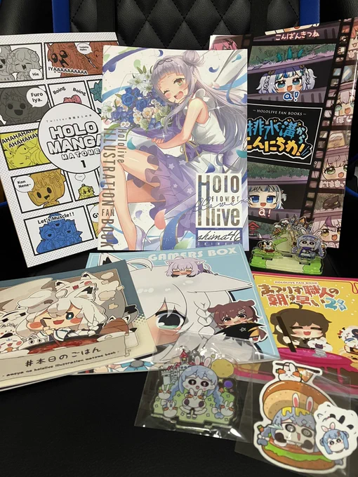 遅くなりましたがこちらがホロクル5thの戦利品だー!!!!👍✨✨✨