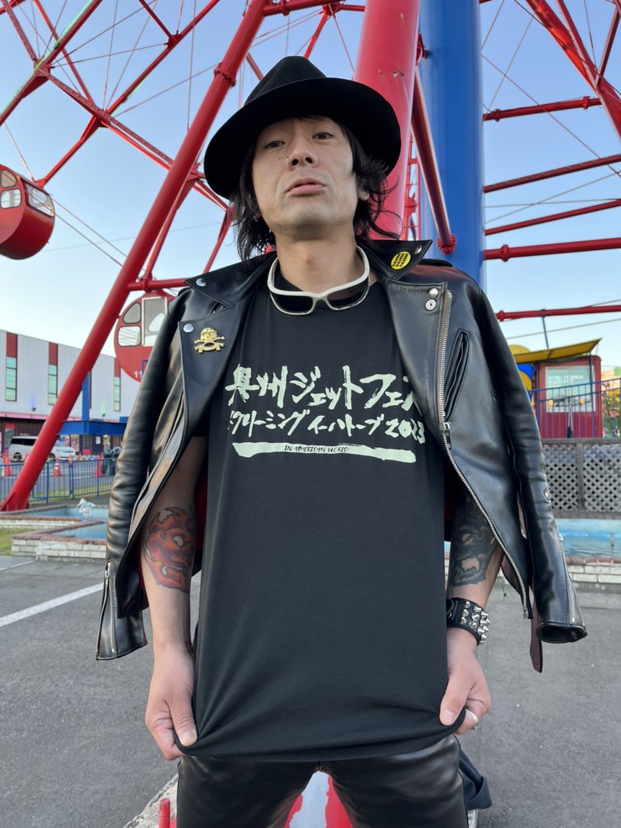 GUITAR WOLF ギターウルフ on Twitter "奥州ジェットフェスオフィシャルTシャツ 明日のオープンより販売開始