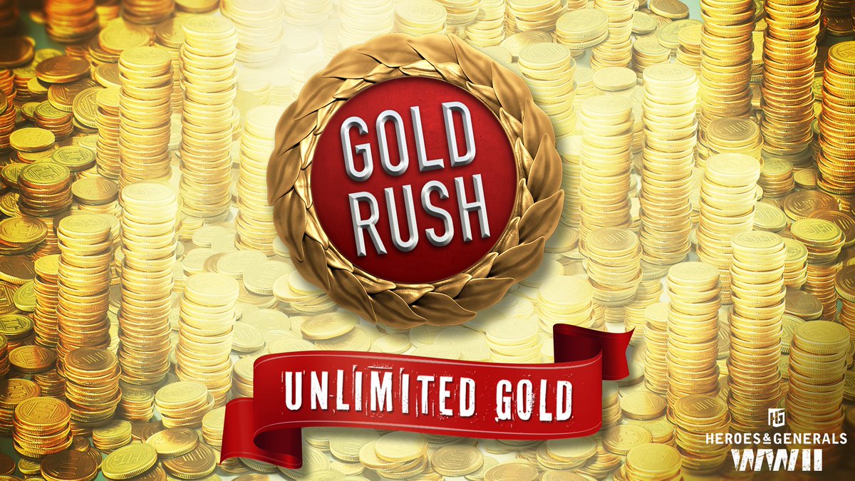 heroesngenerals's tweet photo. Dear community!
All accounts now have an unlimited supply of gold during the Gold Rush*. The event is active until the official shutdown of the servers on 25 May 2023 at 11:59PM UTC

We hope you will join us for a last send off to the original game that started it all.
-TLM Games https://t.co/LTnffwTByu