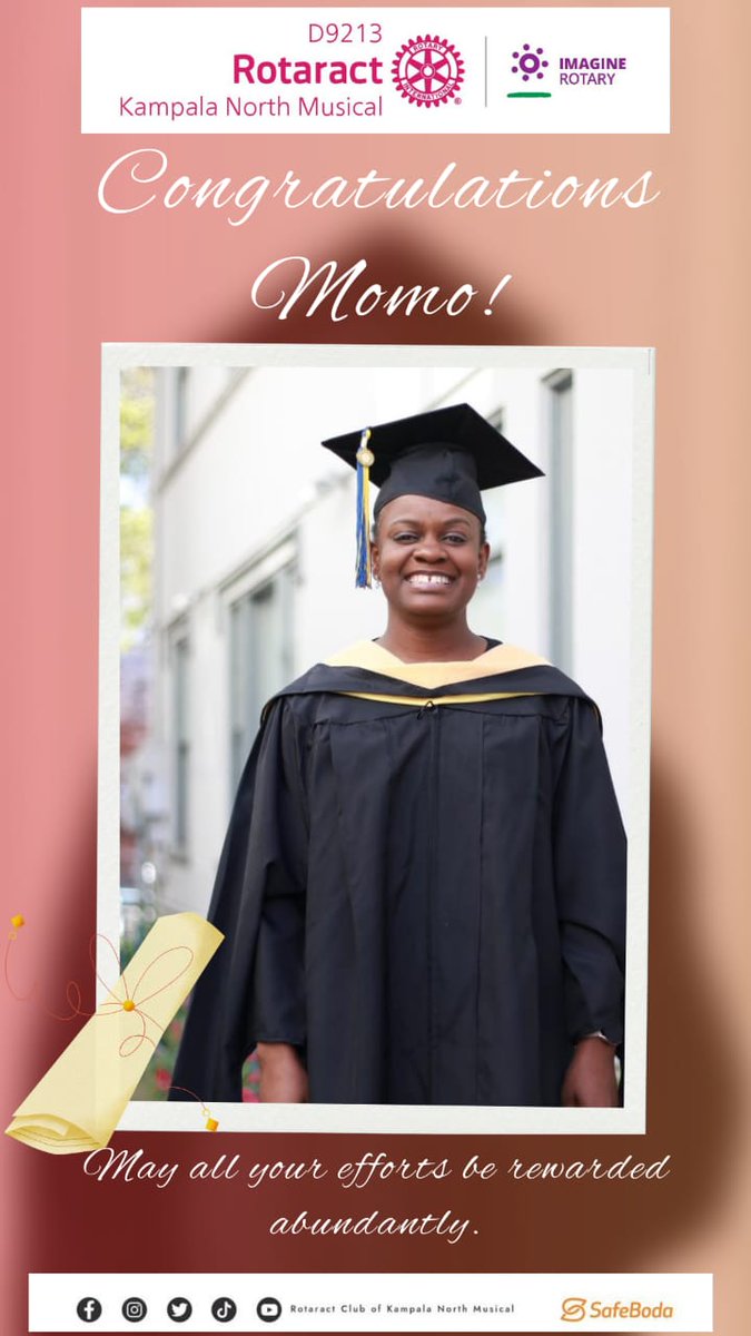 LindaAsiimwe2's tweet image. Congratulations my dearest friend and sister💖💖😘 
As @rctmusical  we are very much proud of you, go and make a better world. 
#Musical2TheWorld