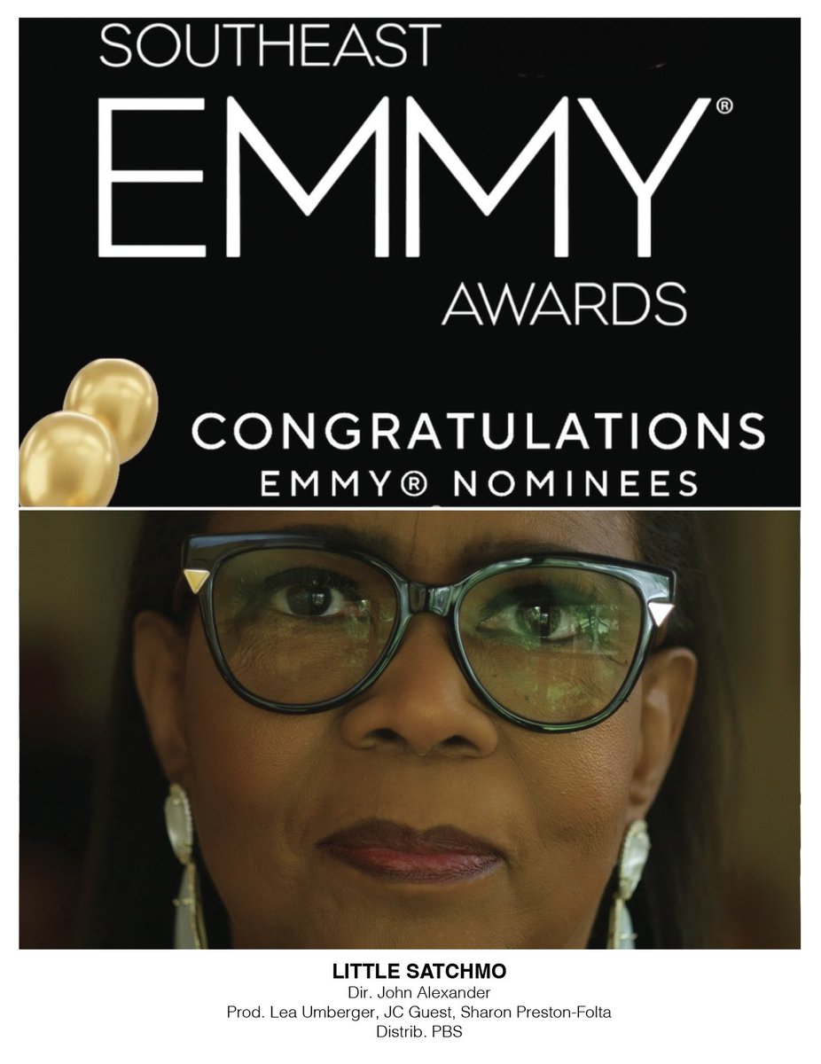 Many congratulations John and the team at Little Satchmo. Well deserved... #louisarmstrong #Emmys  #