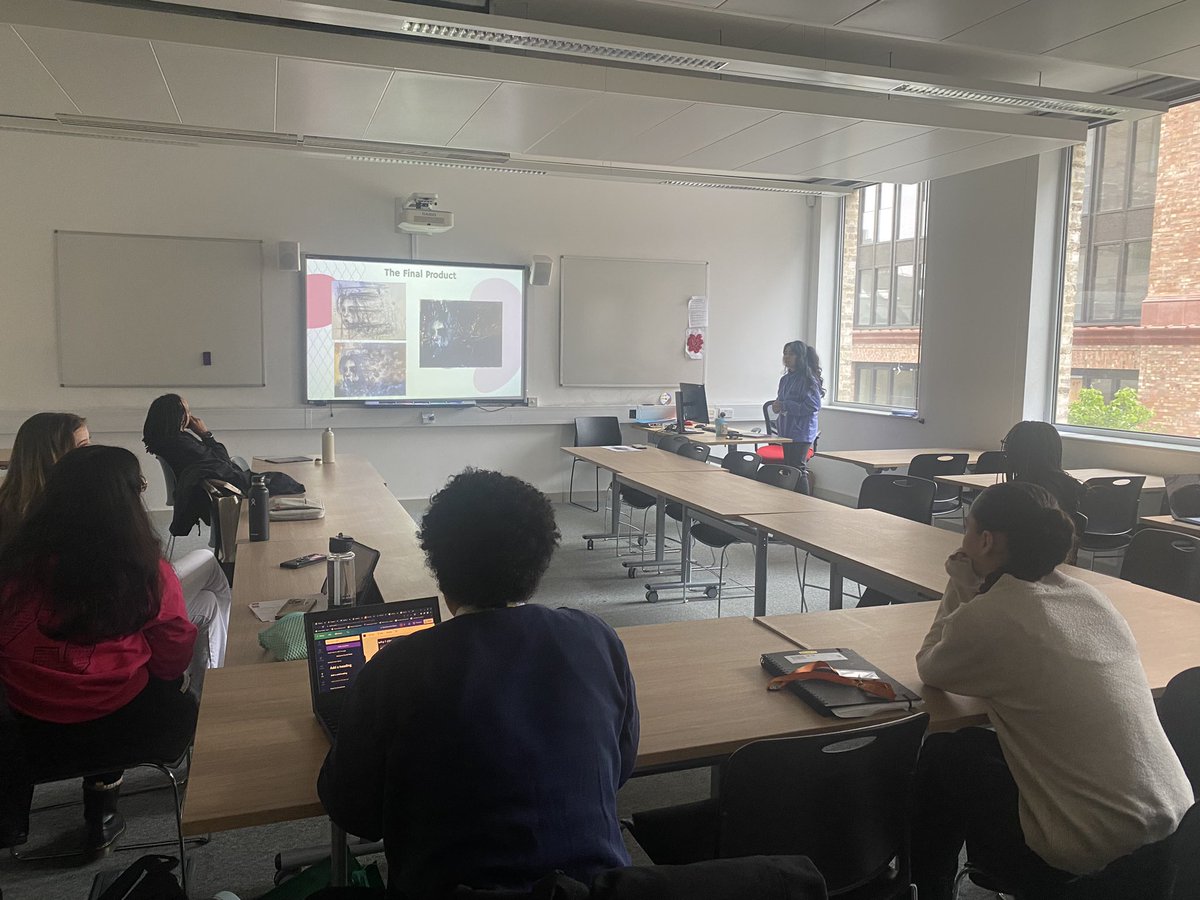 ChelseaAcad6th's tweet photo. Fabulous EPQ presentations this morning from our Year 13 EPQ group @chelseaacademy These students have shown brilliant dedication to their projects, and have chosen some really thought provoking and relevant topics. #flourish https://t.co/ResqZm3U6Y