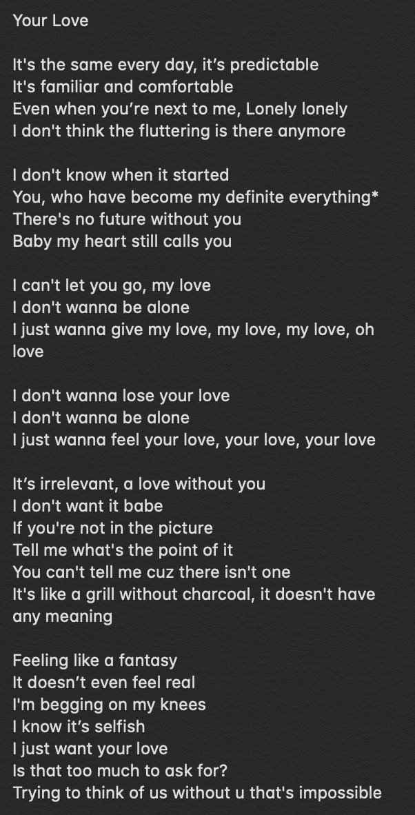 joyce on X: BTOB Your Love lyrics translated w/ papago, corrected for  clarity  / X