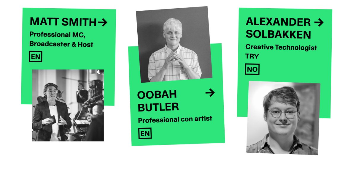 It's a huge honour to have been asked to speak at this years Y-conference in Oslo about AI! 🍾 Hope to see you in Oslo Konserthus 19-20th of October 🤩

y-oslo.com/speakers/

#AI #Ykonferansen