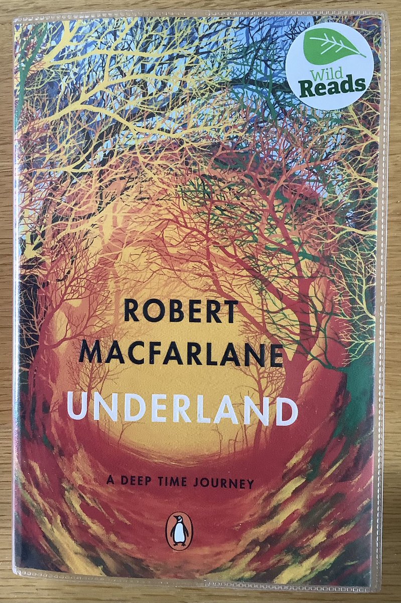 Taken the chance to re-visit the excellent Underland by @RobGMacfarlane as part of the <a href="/suffolkwildlife/">SuffolkWildlifeTrust</a> Trust “Wild Reads” partnership with @SuffolkLibrary .