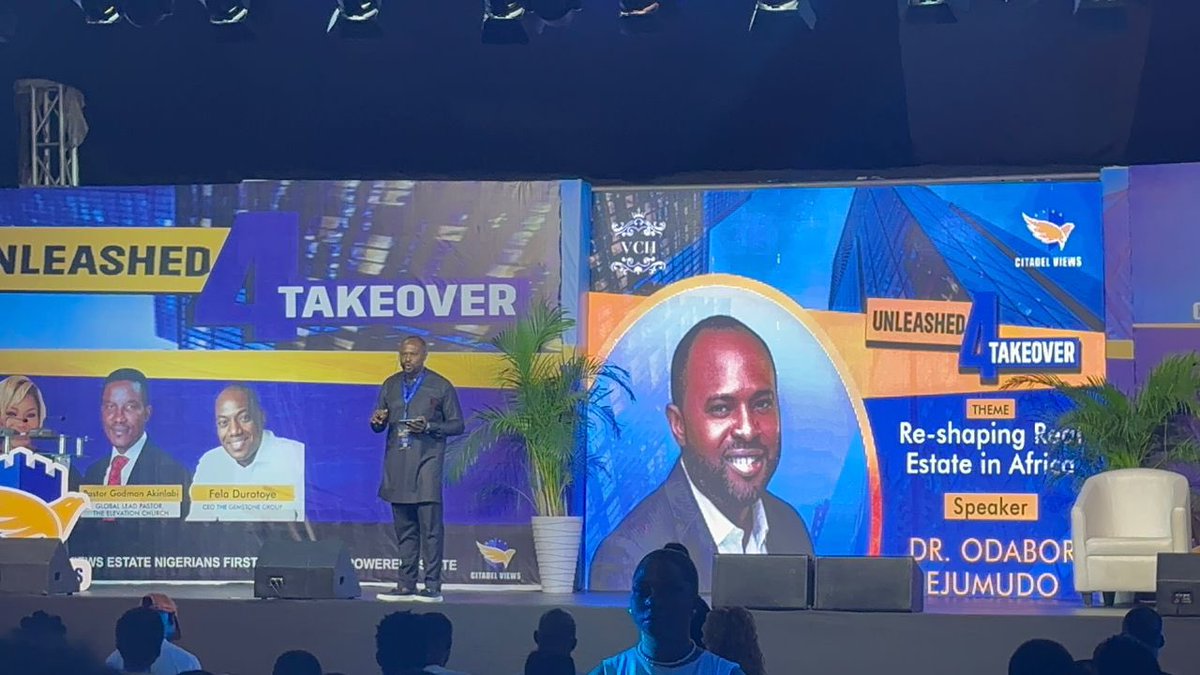 someguyyi's tweet image. #Unleashed4TakeOver2023 Day 2 of the real estate conference. Speaking right now, is Dr Odabor

Join this conference now via 👇evt.live/unleashed4take…