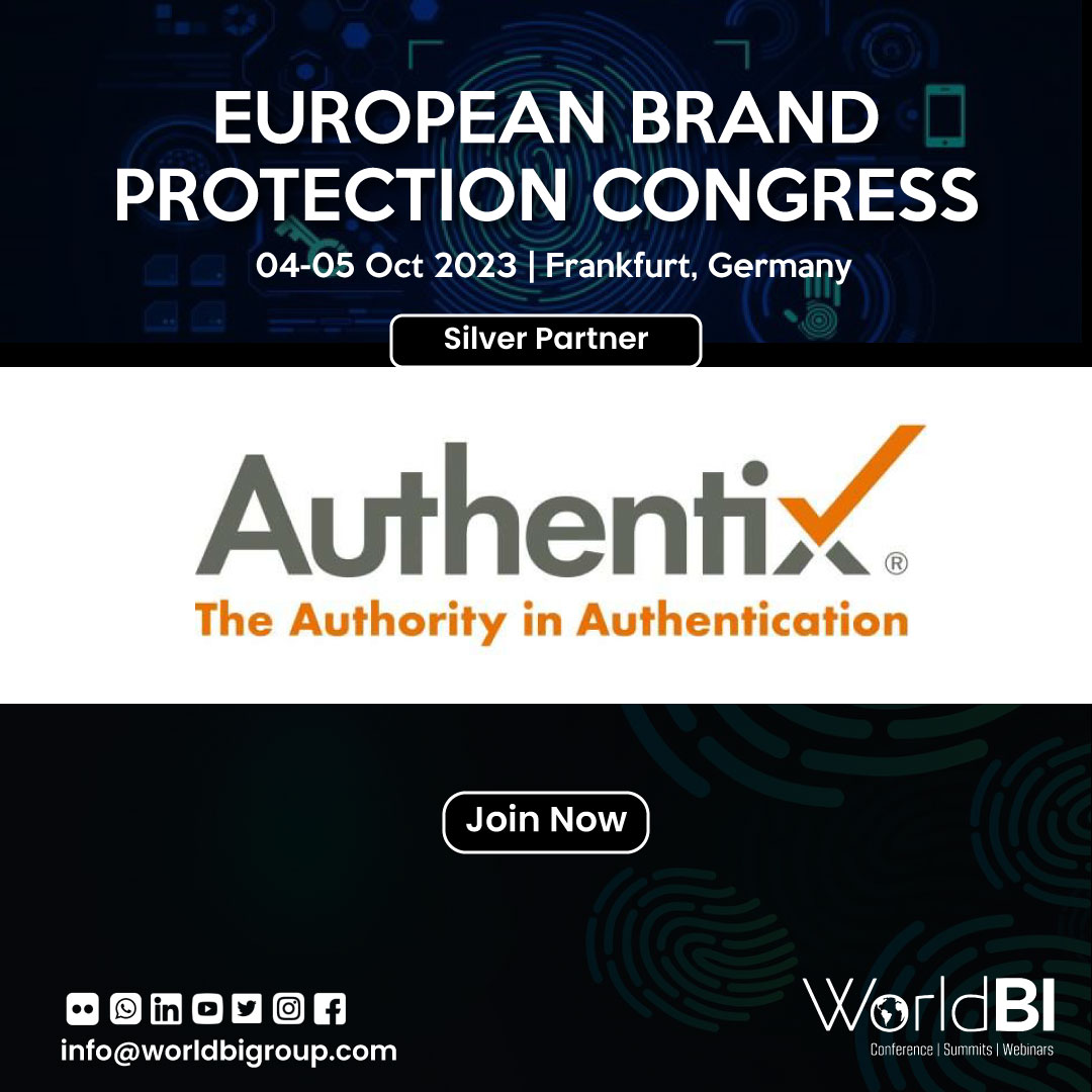 WorldBI_Uk's tweet image. World BI is pleased to welcome @Authentix_Inc at the #EuropeanBrandProtectionCongress taking place on 04-05 Oct | 2023 in Frankfurt, Germany.

 Use "BPCEU" for a 10% discount!
#securitylabels #generalcounsel #piracy #corporatesecurity #trademarkattorney #globalbrandsecurity