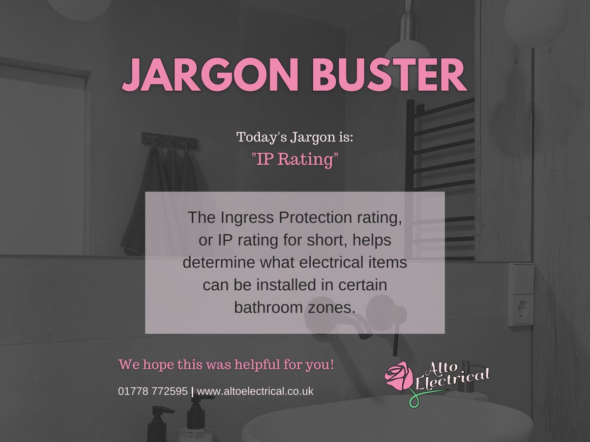 Bathroom lighting has to be rated to be around water. This means you can’t just use any light in a bathroom, it has to be IP rated specifically for the environment it’s going into. If you need any help, make sure to consult a qualified electrician.

altoelectrical.co.uk/contact-us