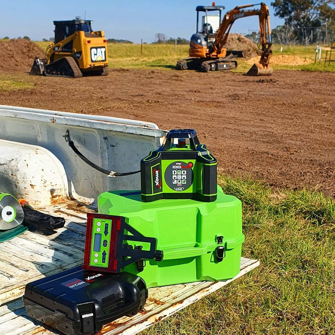 After a lovely long weekend, the I88r is back on site with the big toys! Our iSeries Rotating Lasers are trusted the world over to give accurate measurements when it counts. 

#imex #imexlasers #imexlasersuk #newtools #laserlevel #laserlevels #redlaser #rotatinglaser
