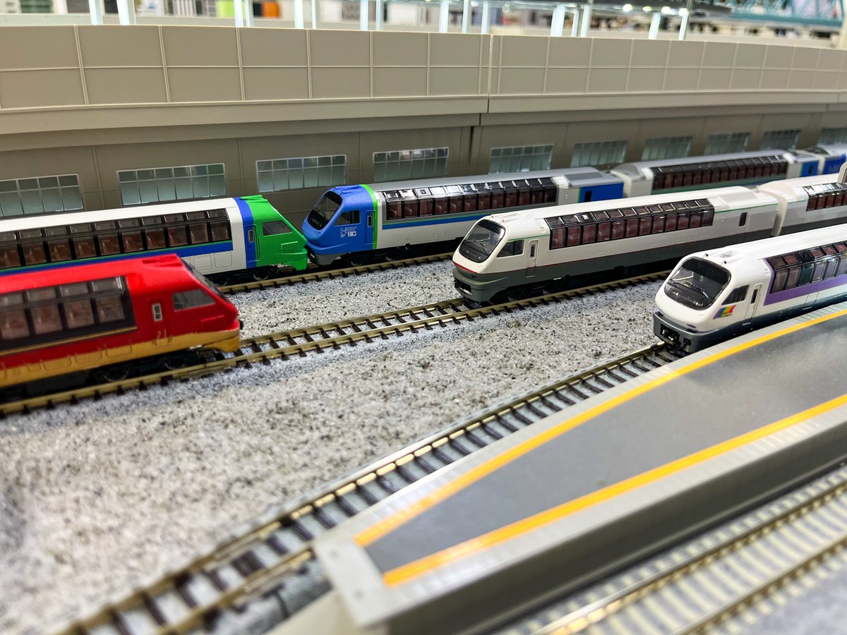 RAIL PARK Sapporo on Twitter "本日のご来店のお客様です。 ノースレインボーエクスプレス"