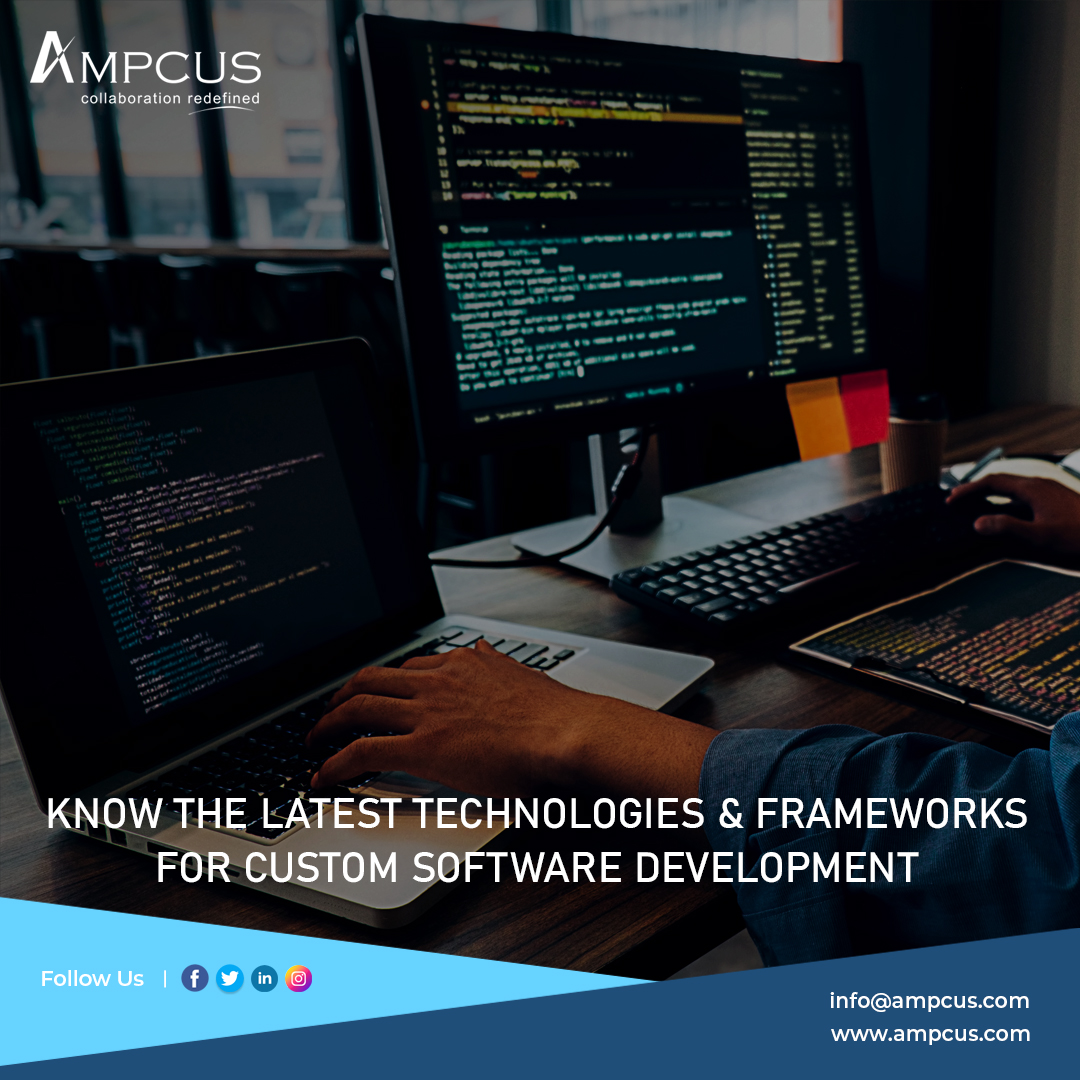 Ampcus_mktg's tweet image. Don't get left behind in the tech game! Knowing the latest #technologies and frameworks for custom software development can take your #business to the next level. | @Ampcus_mktg
📞 +1-703-637-7299
📧 info@ampcus.com
#customapplicationdevelopment #customapp #customsoftware
